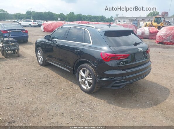 WA1DECF38P1047281 2023 AUDI Q3 Black Задня ліва чверть