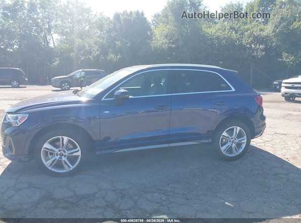 WA1DECF38P1122769 2023 AUDI Q3 Blue 