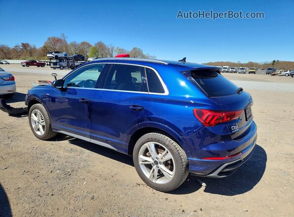 WA1DECF38R1055738 2024 AUDI Q3 Blue Rear left