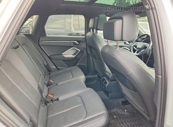 WA1DECF38R1120121 2024 AUDI Q3 White Rear seats view
