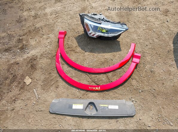 WA1DECF38S1052599 2025 AUDI Q3 Red Вид щитка приладів