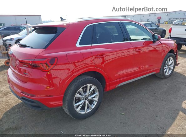 WA1DECF38S1052599 2025 AUDI Q3 Red Задня права чверть
