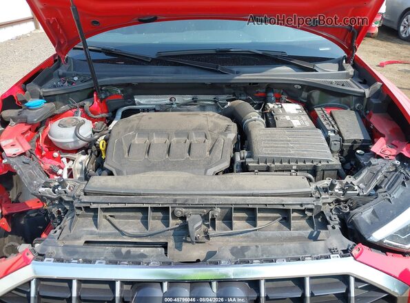 WA1DECF38S1052599 2025 AUDI Q3 Red Вид ззаду