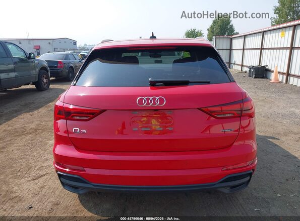 WA1DECF38S1052599 2025 AUDI Q3 Red 