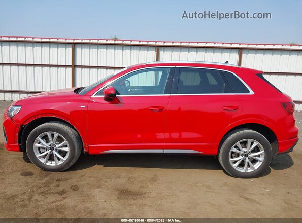 WA1DECF38S1052599 2025 AUDI Q3 Red 