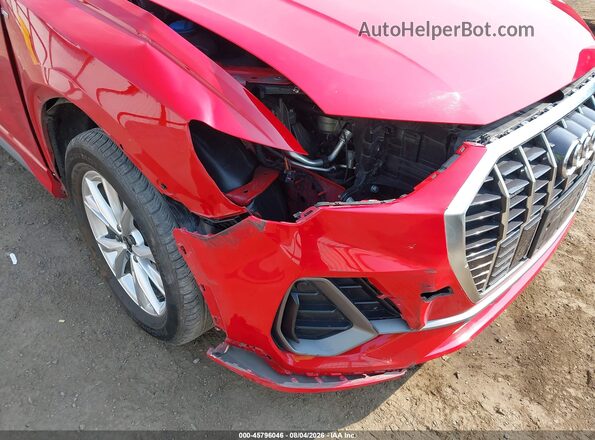 WA1DECF38S1052599 2025 AUDI Q3 Red 