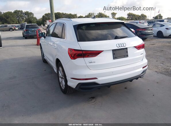 WA1DECF39R1124176 2024 AUDI Q3 White უკანა მარცხენა