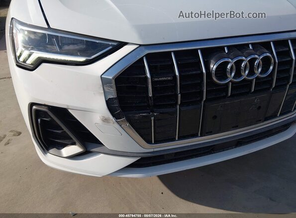 WA1DECF39R1124176 2024 AUDI Q3 White წინა ხედი