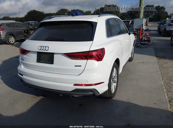 WA1DECF39R1124176 2024 AUDI Q3 White უკანა მარჯვენა