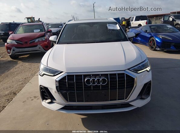 WA1DECF39R1124176 2024 AUDI Q3 White ხელსაწყოთა პანელის ხედი