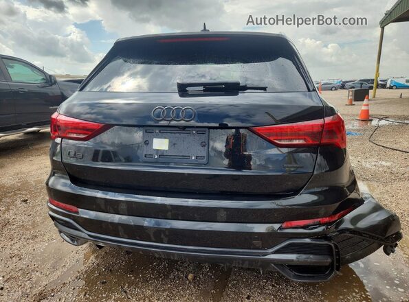 WA1DECF3XN1139067 2022 AUDI Q3 Black Вид ззаду