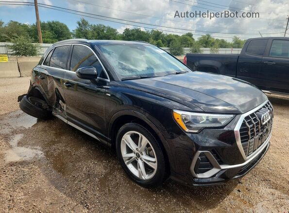 WA1DECF3XN1139067 2022 AUDI Q3 Black Передня права чверть