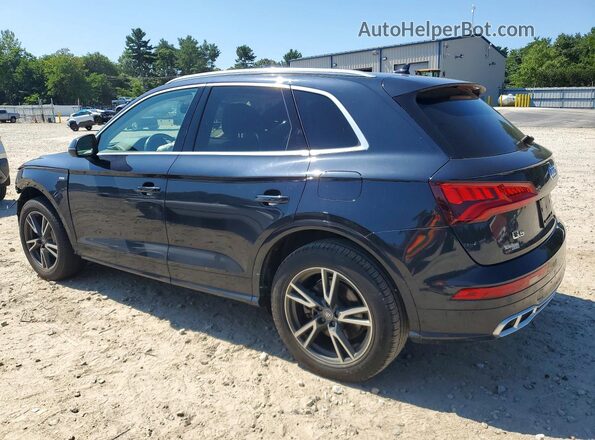 WA1E2AFY0L2046028 2020 AUDI Q5 Blue Trasero izquierdo
