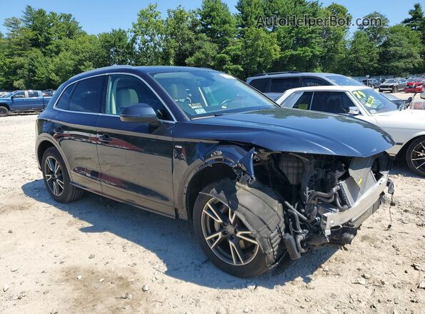 WA1E2AFY0L2046028 2020 AUDI Q5 Blue Delantero derecho