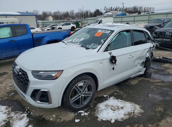 WA1E2AFY0M2034754 2021 AUDI Q5 White Հետևի ձախ