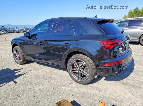 WA1E2AFY4S2024516 2025 AUDI Q5 Black Задня ліва чверть