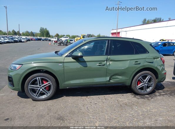 WA1E2AFY5R2086601 2024 AUDI Q5 Green Панорамний вид салону 360°