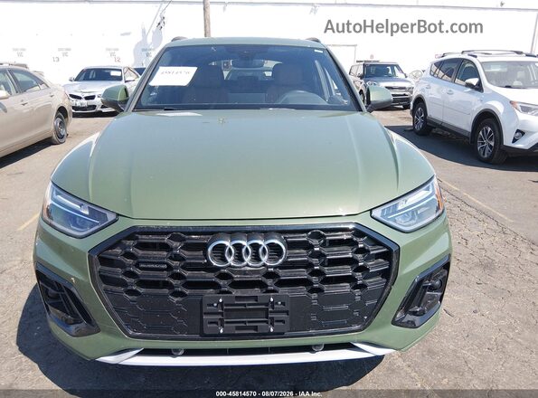 WA1E2AFY5R2086601 2024 AUDI Q5 Green Вид щитка приладів