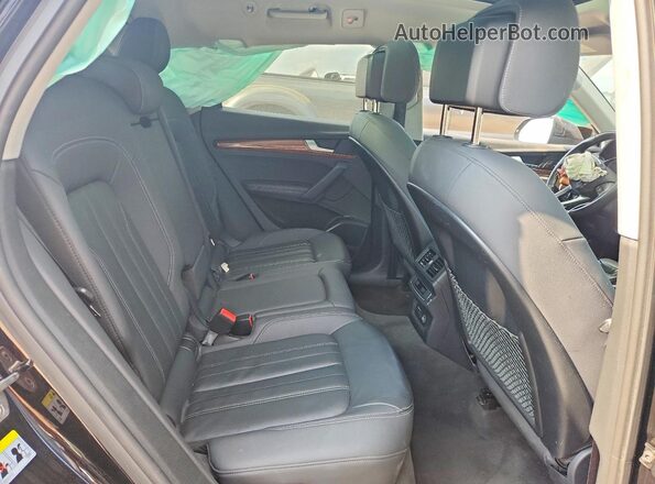 WA1E2AFY6M2026481 2021 AUDI Q5 Black Вид задніх сидінь