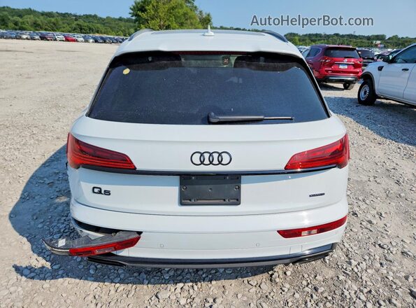 WA1E2AFY8N2077062 2022 AUDI Q5 White Вид ззаду