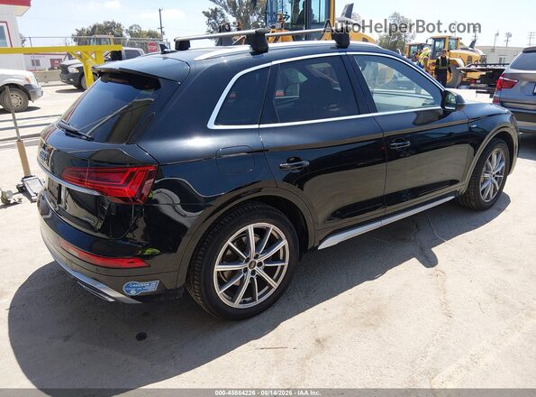 WA1E2AFY9M2045459 2021 AUDI Q5 Black Задня права чверть