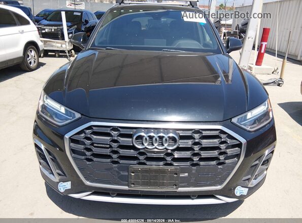 WA1E2AFY9M2045459 2021 AUDI Q5 Black Вид щитка приладів