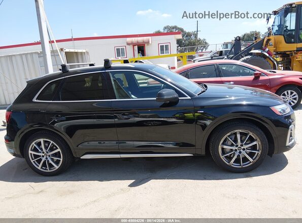 WA1E2AFY9M2045459 2021 AUDI Q5 Black Вид задньої частини салону