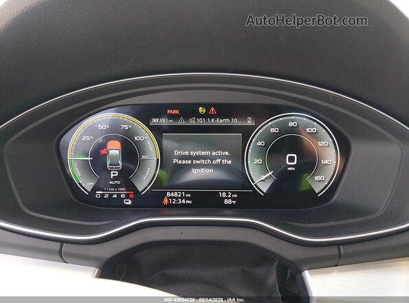 WA1E2AFY9M2045459 2021 AUDI Q5 Black Вид задніх сидінь