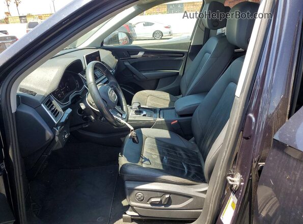 WA1E2AFYXL2088657 2020 AUDI Q5 Blue Vista interior delantera