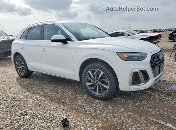 WA1EAAFY0P2060102 2023 AUDI Q5 Белый Передняя правая четверть