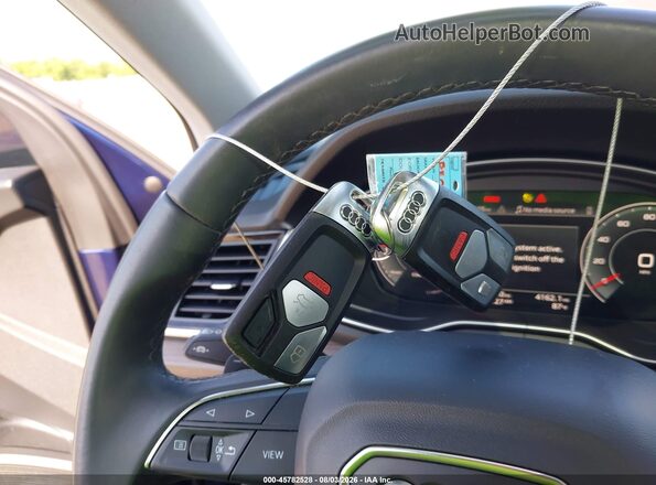 WA1EAAFY0P2073190 2023 AUDI Q5 Blue წინა პანელის ხედი