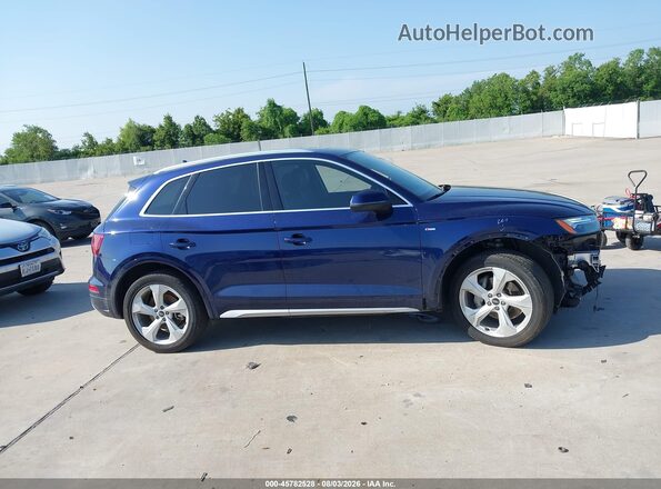 WA1EAAFY0P2073190 2023 AUDI Q5 Blue უკანა სალონის ხედი