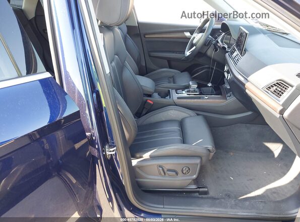 WA1EAAFY0P2073190 2023 AUDI Q5 Blue წინა სალონის ხედი