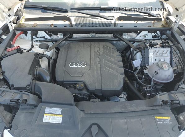 WA1EAAFY2P2146107 2023 AUDI Q5 White Engine compartment view