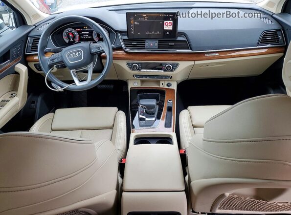 WA1EAAFY2P2153378 2023 AUDI Q5 White Առջևի վահանակի տեսք