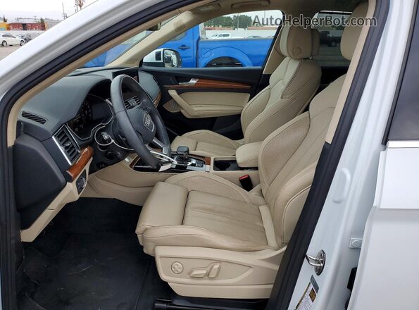 WA1EAAFY2P2153378 2023 AUDI Q5 White Սալոնի դիմացի տեսք