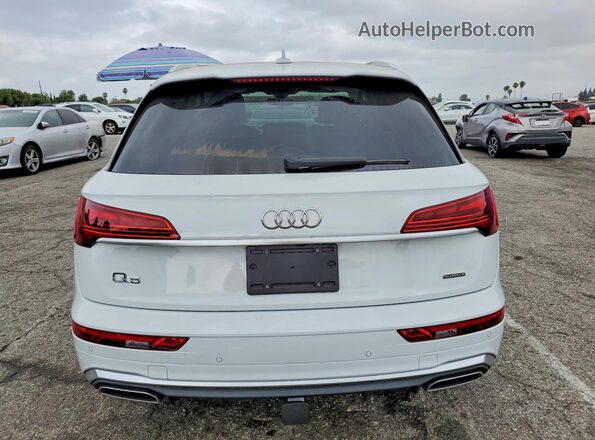 WA1EAAFY2P2153378 2023 AUDI Q5 White Հետևի տեսք