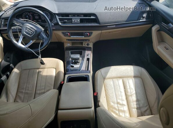 WA1EAAFY3N2024711 2022 AUDI Q5 White Vista del salpicadero