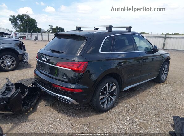 WA1EAAFY3N2124999 2022 AUDI Q5 Black Задня права чверть
