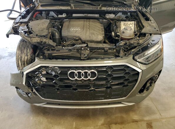 WA1EAAFY3P2099329 2023 AUDI Q5 Gray ძრავის განყოფილების ხედი