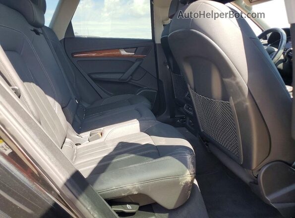 WA1EAAFY4P2132161 2023 AUDI Q5 Black Widok wnętrza z tyłu