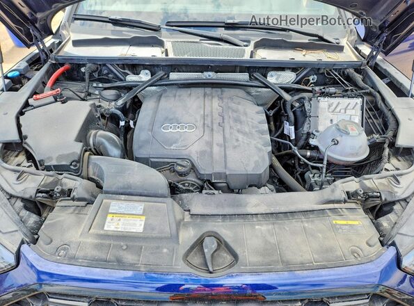 WA1EAAFY4P2188763 2023 AUDI Q5 Blue Engine compartment view