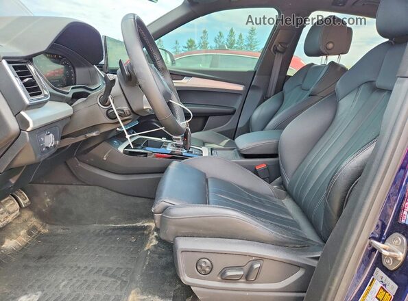 WA1EAAFY4P2188763 2023 AUDI Q5 Blue Front interior view