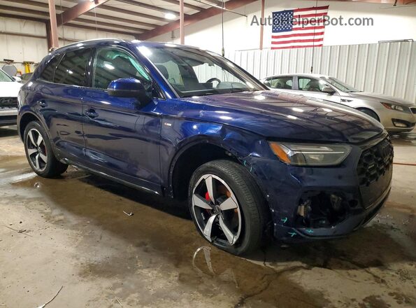 WA1EAAFY4R2053141 2024 AUDI Q5 Blue Front right