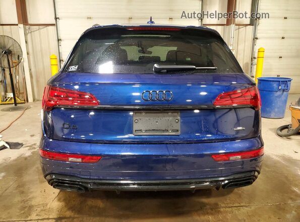 WA1EAAFY4R2053141 2024 AUDI Q5 Blue Rear view