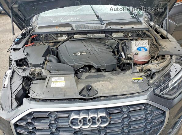 WA1EAAFY5N2069178 2022 AUDI Q5 Gray Vista del compartimento del motor