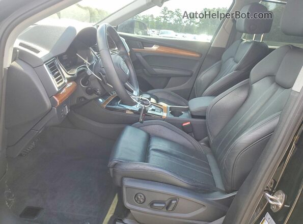 WA1EAAFY5P2102702 2023 AUDI Q5 Black Widok wnętrza z przodu
