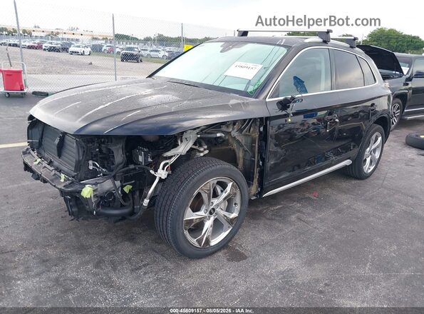 WA1EAAFY7P2197313 2023 AUDI Q5 Черный Передняя левая четверть