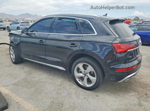 WA1EAAFY9N2016581 2022 AUDI Q5 Black Задня ліва чверть