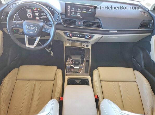 WA1EAAFY9P2179198 2023 AUDI Q5 White წინა პანელის ხედი